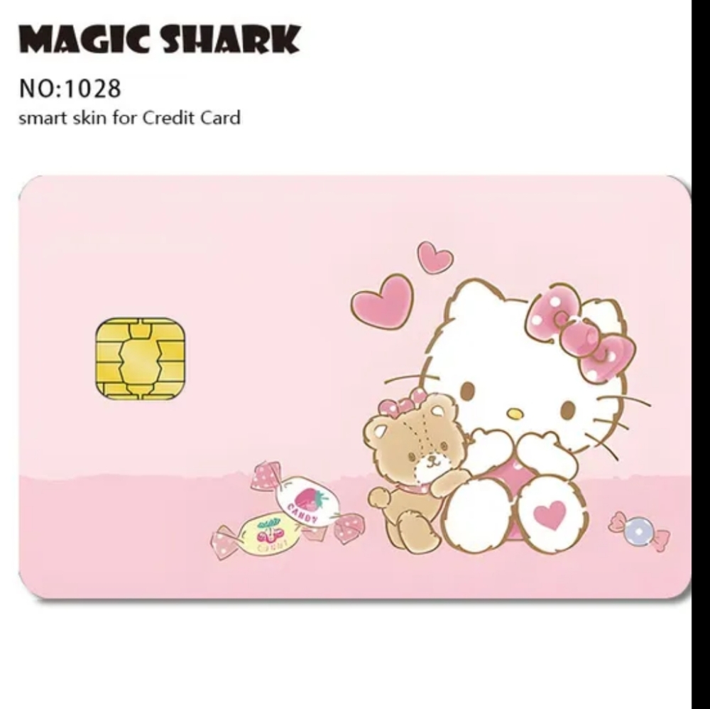 🆕Hello Kitty Credit Card Wrap.